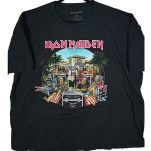 Iron Maiden Legacy of the Beast World Tour 2022 Tampa FL Concert T-Shirt 4XL